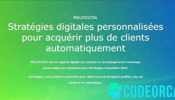 Mxldigital : Agence Web en Automatisation et Ia - France
