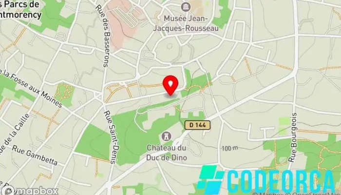 2dk -  Carte - Montmorency