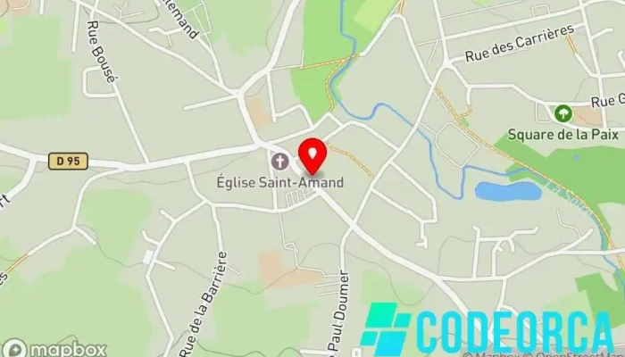 Ades -    Association De Developpement Des Emplois Saisonniers Carte - Ferrière-la-grande