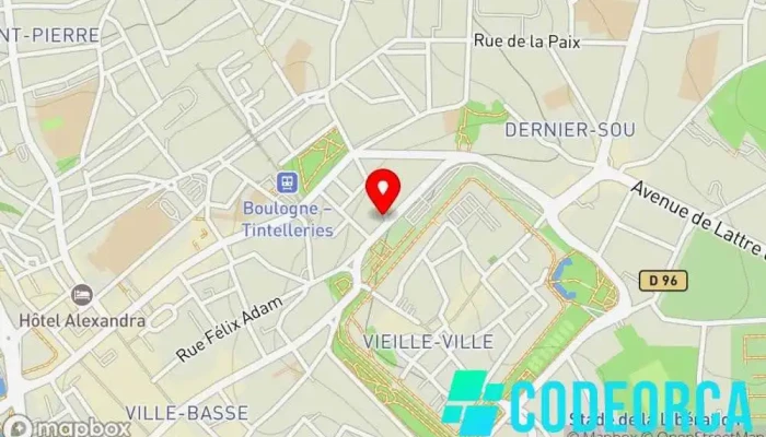 carte de Agence Com Bravo Agence de publicité à Boulogne-sur-Mer