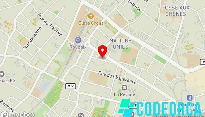 Agence De Communication La Nageuse -  Carte - Roubaix