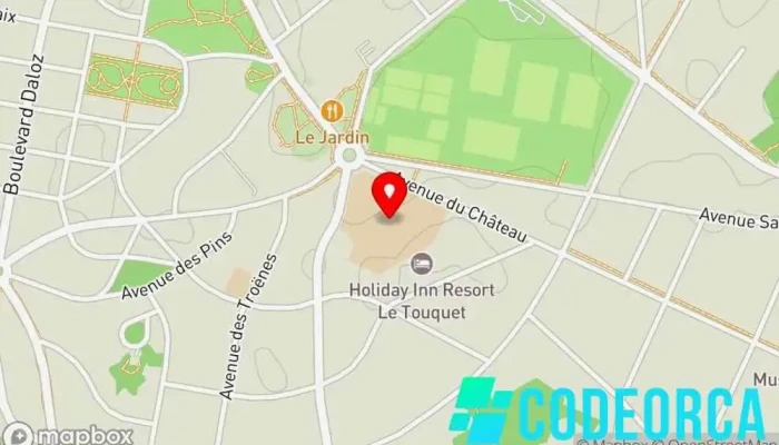 carte de Agence de communication LE DUO Agence de marketing, Agence de publicité, Consultant en marketing, Concepteur de sites Web à Le Touquet-Paris-Plage