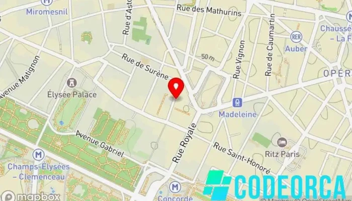Agence Rebellion Carte - Paris