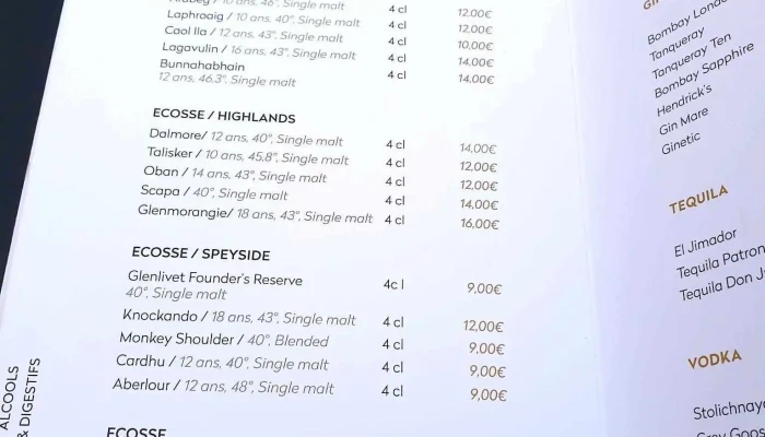 Bar Lecrin Menu - Margny-lès-compiègne