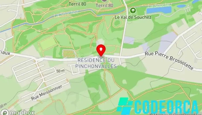 Cas District -  Carte - Liévin