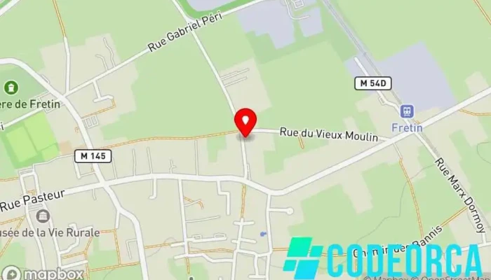 Chantier Signalisation Maintenance -  Carte - Fretin