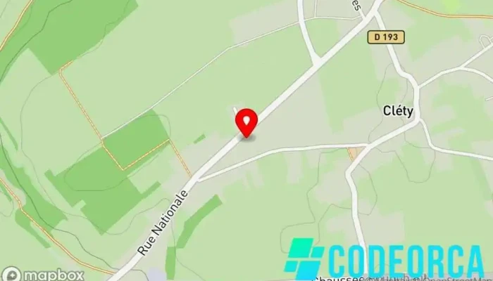 carte de Clicompo Agence de publicité à Cléty