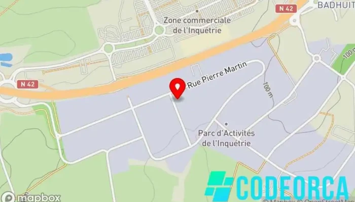 carte de Corbec Noveclair Magasin d'enseignes lumineuses, Magasin de stores et de rideaux à Saint-Martin-Boulogne