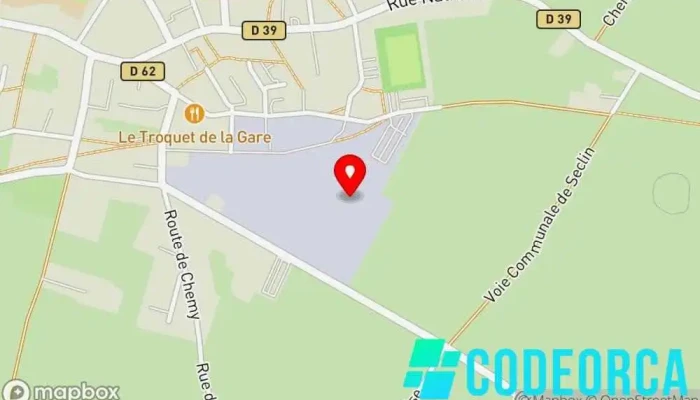 Crit Gondecourt -  Carte - Gondecourt