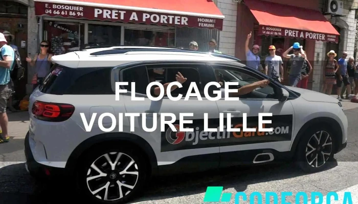 Flocage Voiture Lille - 59160 Lille