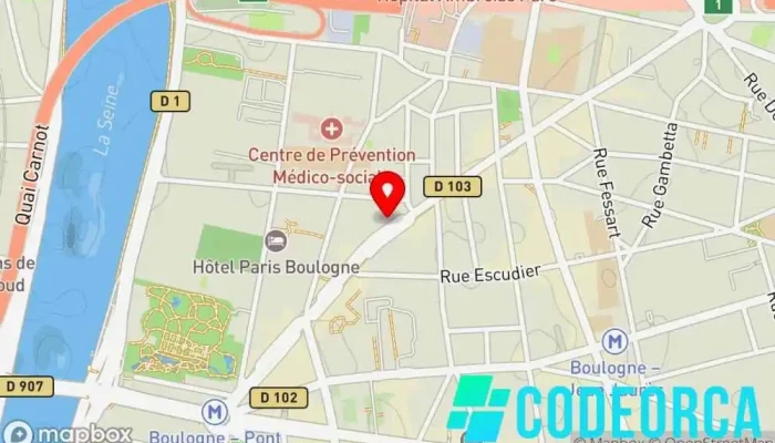 France Televisions Publicite Carte - Boulogne-billancourt