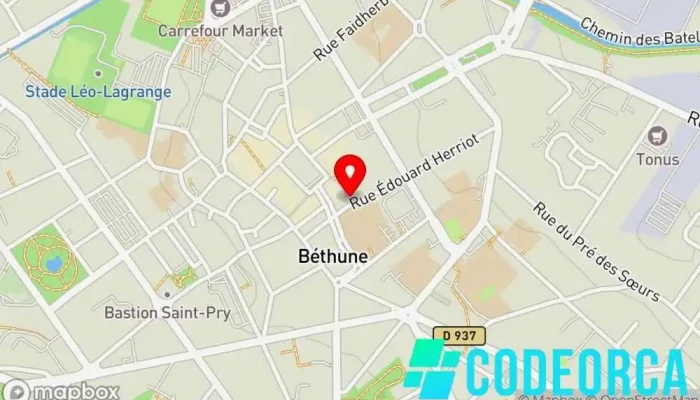 Groupe Force 1 -  Carte - Béthune
