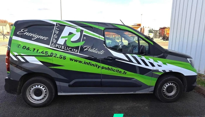 Infinity Publicite -    Enseignes   Flocage   Marquage Vehicules   Panneaux Publicitaires Signaletique Photos Du Proprietaire - Outreau