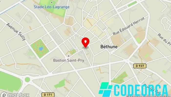 Inversance -  Carte - Béthune