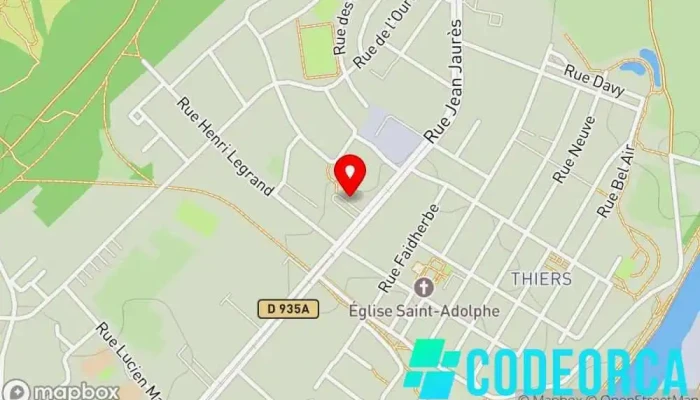 carte de JSD Studio | Création de sites web à Valenciennes Concepteur de sites Web à Bruay-sur-l'Escaut