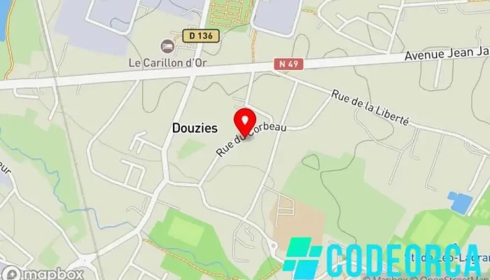 Krealine -  Carte - Maubeuge
