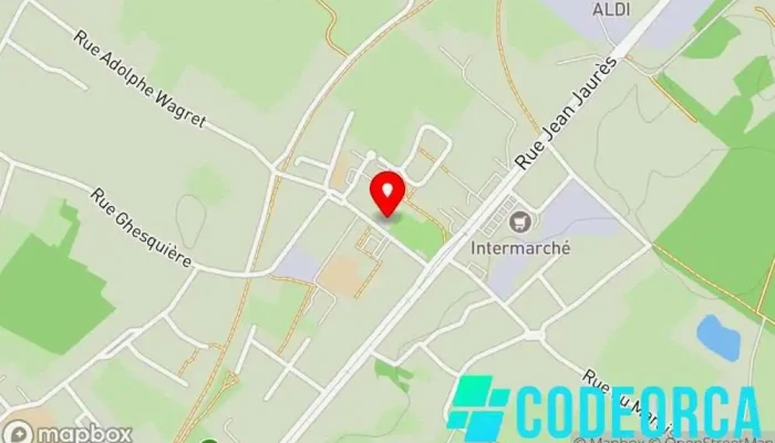 carte de La Poste Agence Communale Poste à Escautpont