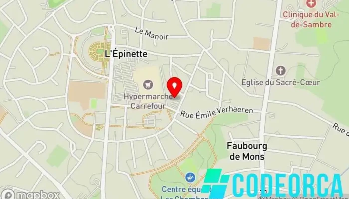 Le B59 -  Carte - Maubeuge