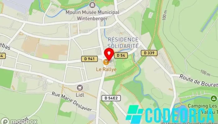 Le Rallye -  Carte - Frévent