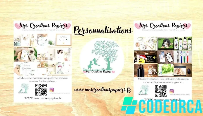 mes creations papiers - Folembray
