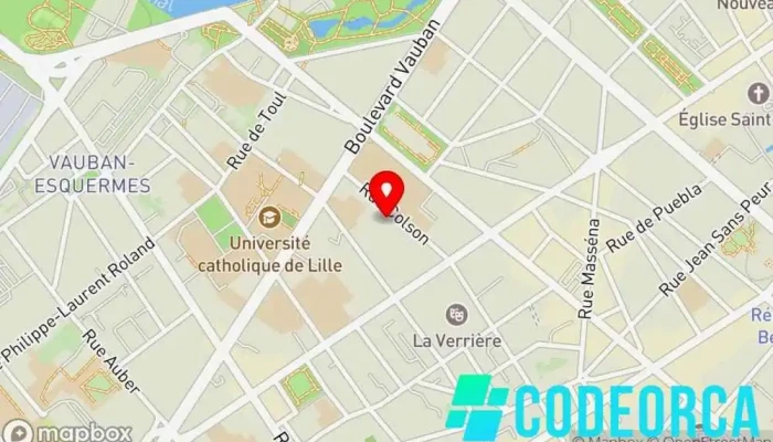 Mot Compte Double -  Carte - Lille