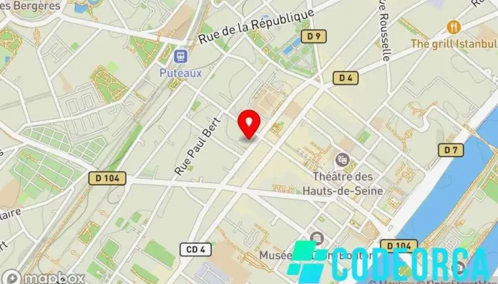 Ocommunication Carte - Puteaux