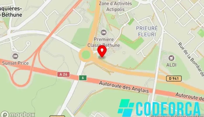 Opticien Fouquieres Les Bethune   Optical Center Carte - Fouquières-lès-béthune