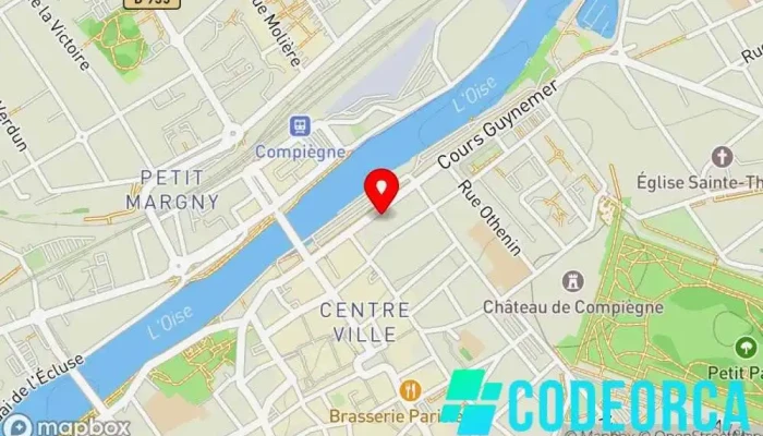 Pano Compiegne Carte - Compiègne