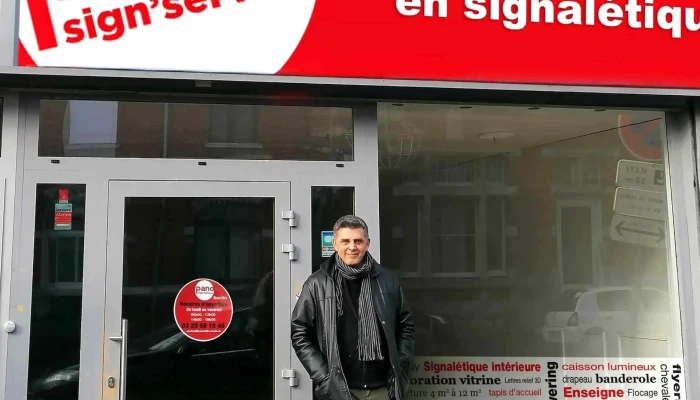 Pano Signservice Graphicom Exterieur - Seclin