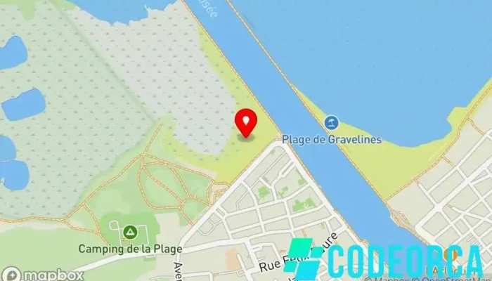 Plage De Grand -  Fort Philippe Carte - Grand-fort-philippe