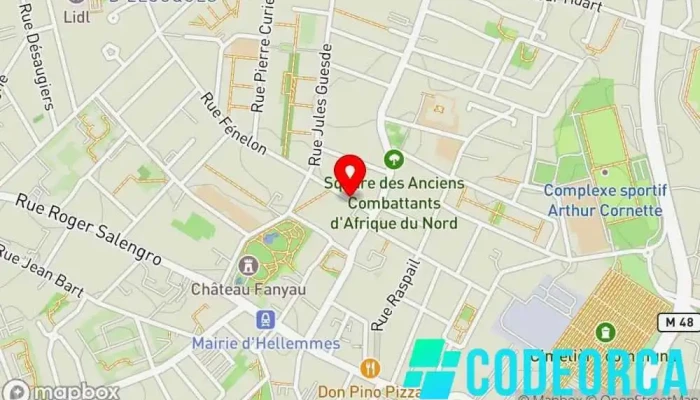 Poil Aux Dents -  Carte - Lille