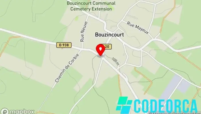 Publiasa -  Carte - Bouzincourt