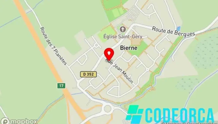 carte de REM'CUT Agence de publicité, Agence de marketing, Concepteur de sites Web à Bierne