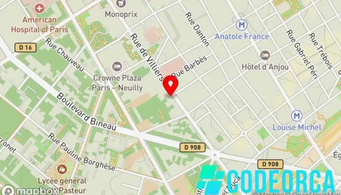Serviceplan Group France -  Carte - Neuilly-sur-seine