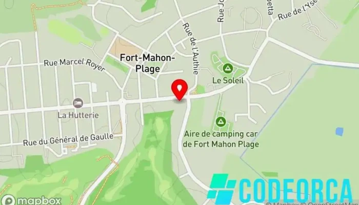 Stickers80120 -  Carte - Fort-mahon-plage