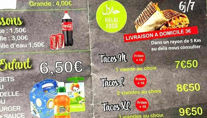 Tacos Des Remparts Restauration Rapide - Maubeuge