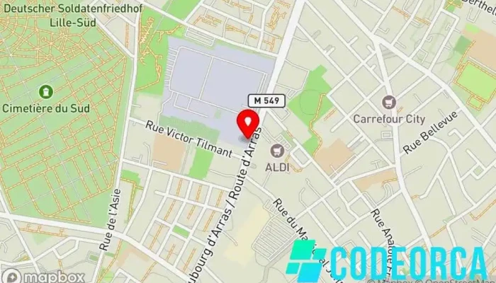 Toucom -  Carte - Lille