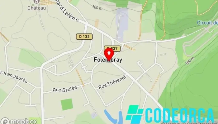 Viges Laurent -  Carte - Folembray