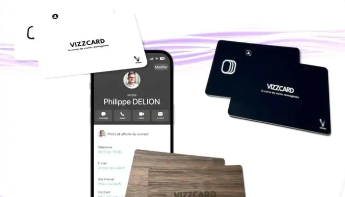 Vizzee - Cartes de visite connectées sans contact et digitales - Choisy-Au-Bac