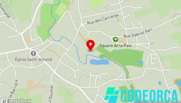 Zone Dactivite Btp Industrie Carte - Ferrière-la-grande